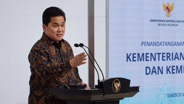 Menteri BUMN, Erick Thohir.